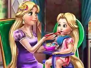 Игра Goldie Princess Toddler Feed онлајн