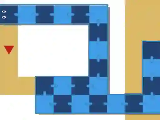 Игра Snake Swipe Puzzle онлајн