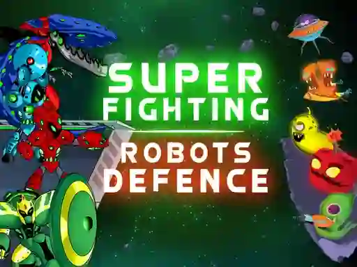 Игра Super Fighting Robots Defense онлајн