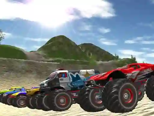 Игра Offroad Monster Trucks онлајн