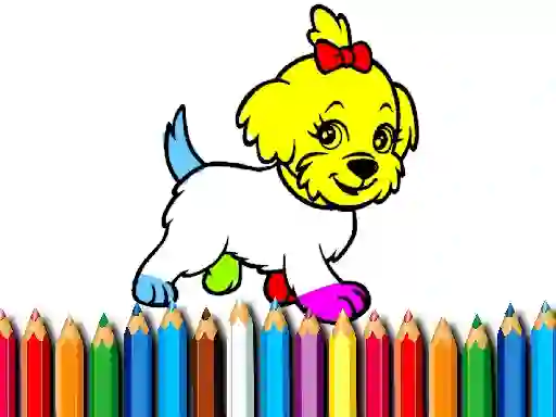 Игра Back To School: Doggy Coloring Book онлајн