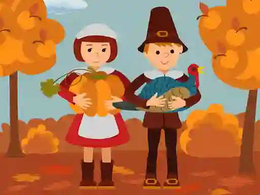 Игра Thanksgiving Jigsaw онлајн