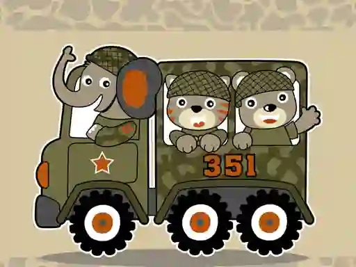 Игра Army Weapon Vehicles Match 3 онлајн