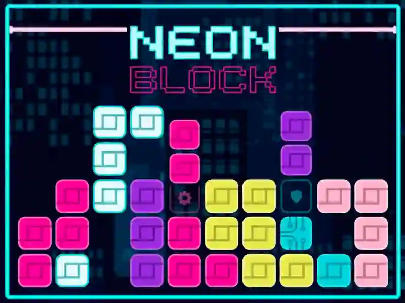 Игра Neon Block онлајн