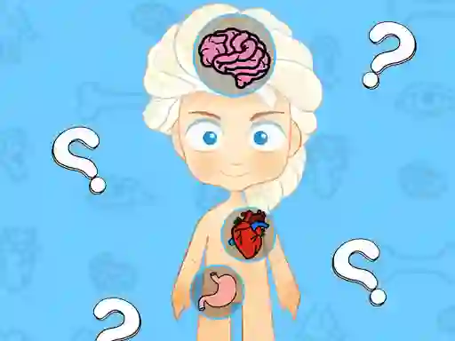 Игра Frozen Learning The Body Online онлајн