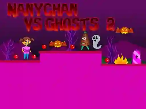 Игра Nanychan vs Ghosts 2 онлајн