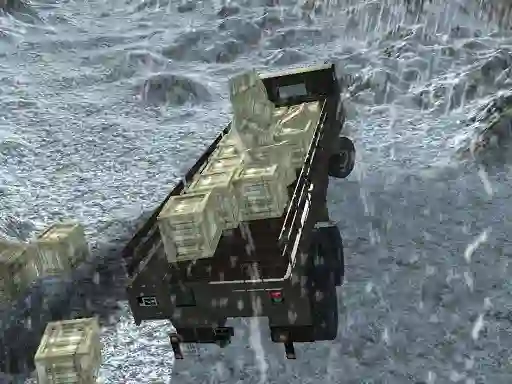 Игра Cargo Truck Montain Simulator онлајн