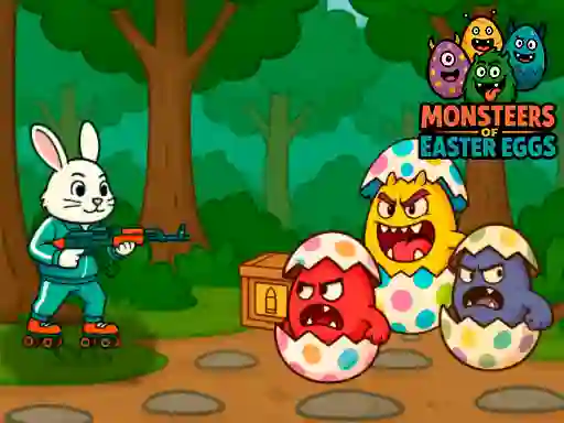 Игра Monsters of Easter Eggs онлајн