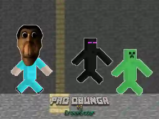 Игра Pro Obunga vs CreepEnder онлајн