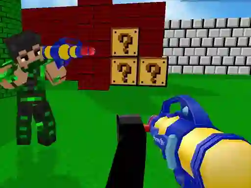 Игра Paintball Gun Pixel 3D 2022 онлајн