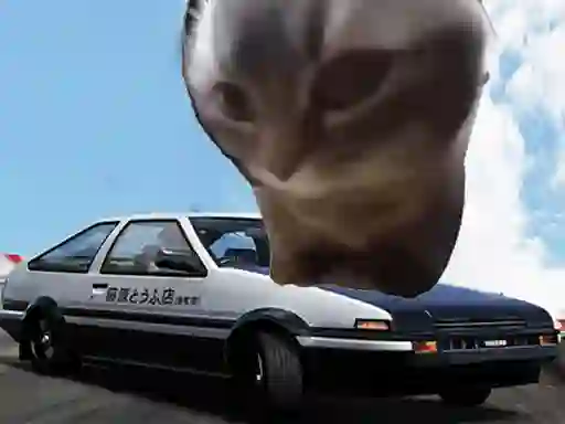 Игра Car Stunt Chipi Chipi Chapa Chapa Cat онлајн