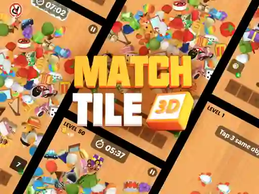 Игра Match Tile 3d онлајн