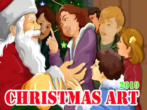 Игра Christmas Art 2019 онлајн