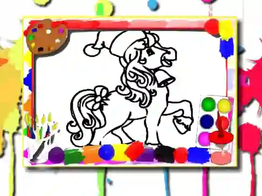 Игра Horse Coloring Book онлајн