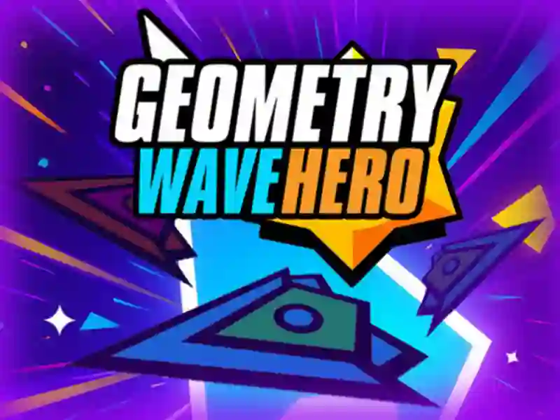 Игра Geometry Wave Hero онлајн