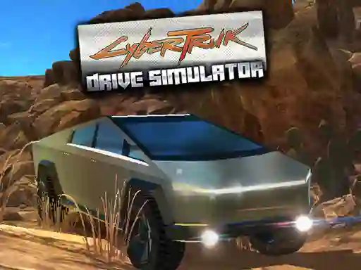 Игра Cyber Truck Drive Simulator онлајн