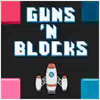 Игра Gun's and Blocks онлајн