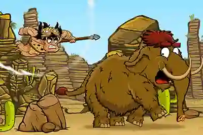 Игра Caveman Hunt онлајн