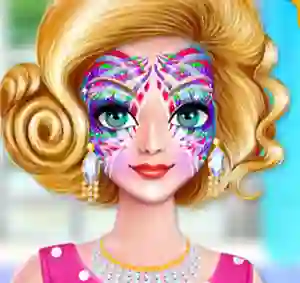 Игра Alyssa`s Face Art and care онлајн
