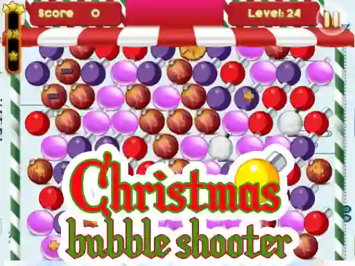 Игра Christmas Bubble Shooter 2019 онлајн