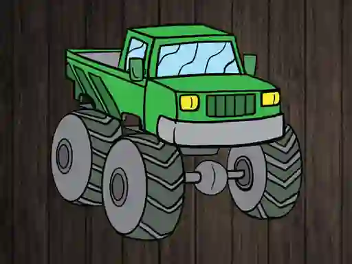Игра Monster Truck Jigsaw онлајн