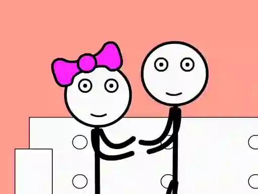 Игра Stickman Prison and Love онлајн
