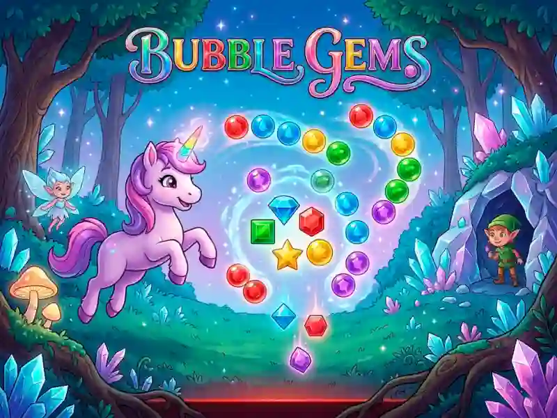Игра Bubble Gems онлајн