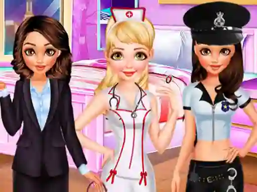 Игра BFF Princess Career Photoshoot онлајн