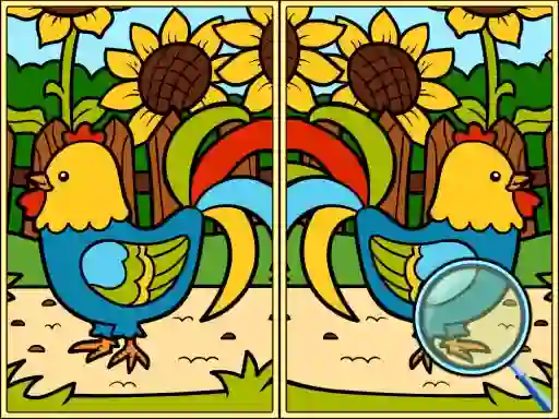 Игра Spring Differences онлајн