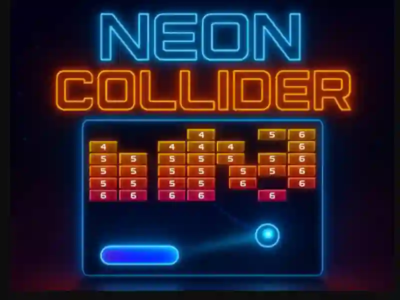 Игра Neon Collider онлајн