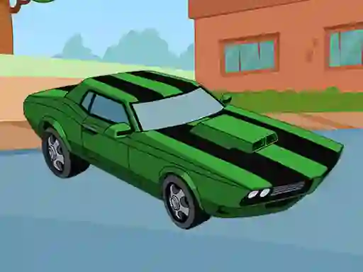 Игра Ben 10 Car Jigsaw онлајн