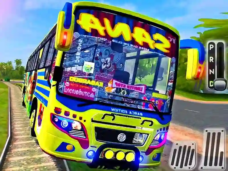 Игра Indian Uphill Bus Simulator онлајн