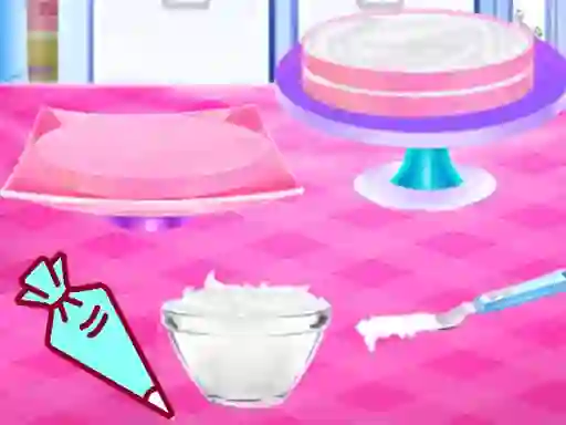 Игра Cherry Blossom Cake Cooking онлајн