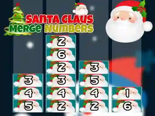 Игра Santa Claus Merge Numbers онлајн