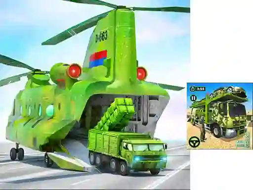 Игра US Army Cargo Transport Truck Driving онлајн