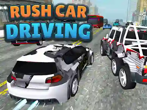 Игра Rush Car Driving онлајн