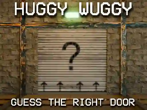 Игра Huggy Wuggy Guess the right door онлајн