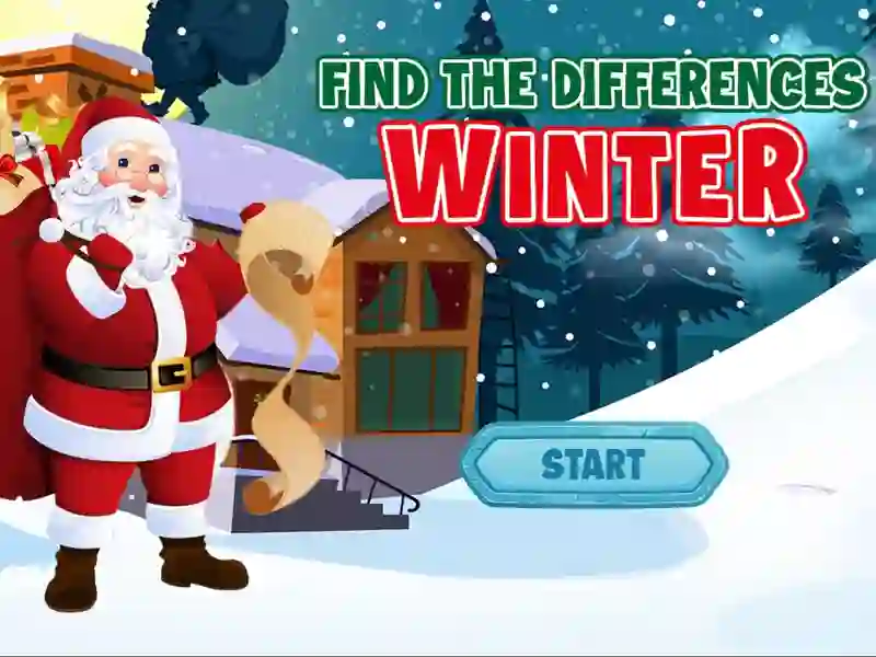 Игра Find The Differences Winter онлајн