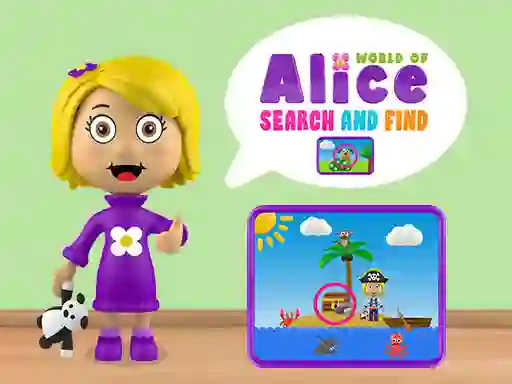 Игра World of Alice Search and Find онлајн