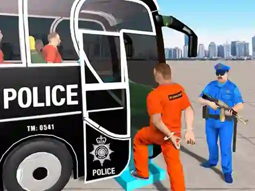 Игра US Police Prisoner Transport онлајн