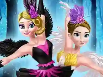 Игра Ellie and Annie Black Swan and White Swan онлајн