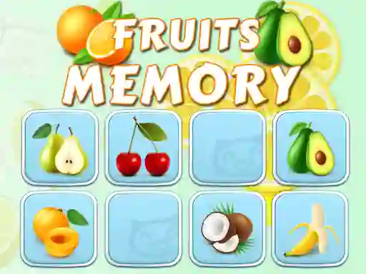 Игра Fruits Memory онлајн