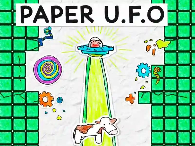 Игра Paper U.F.O. онлајн