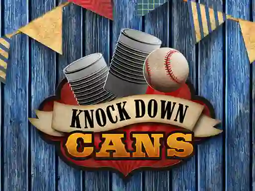 Игра Knock Down Cans онлајн