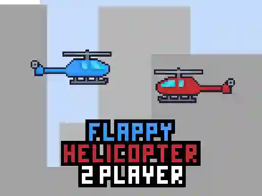 Игра Flappy Helicopter 2 Player онлајн