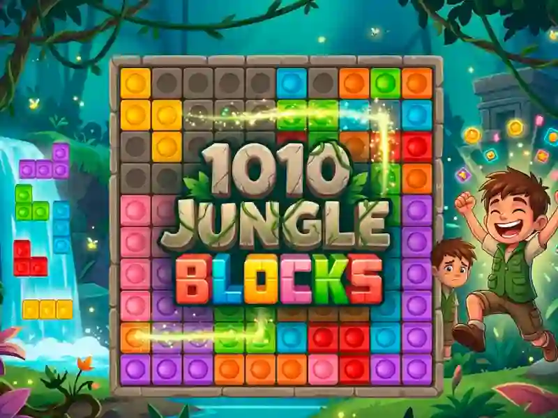 Игра 1010 Jungle Blocks онлајн