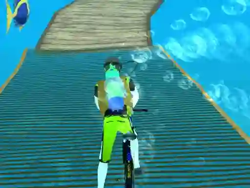 Игра Under Water Cycling онлајн