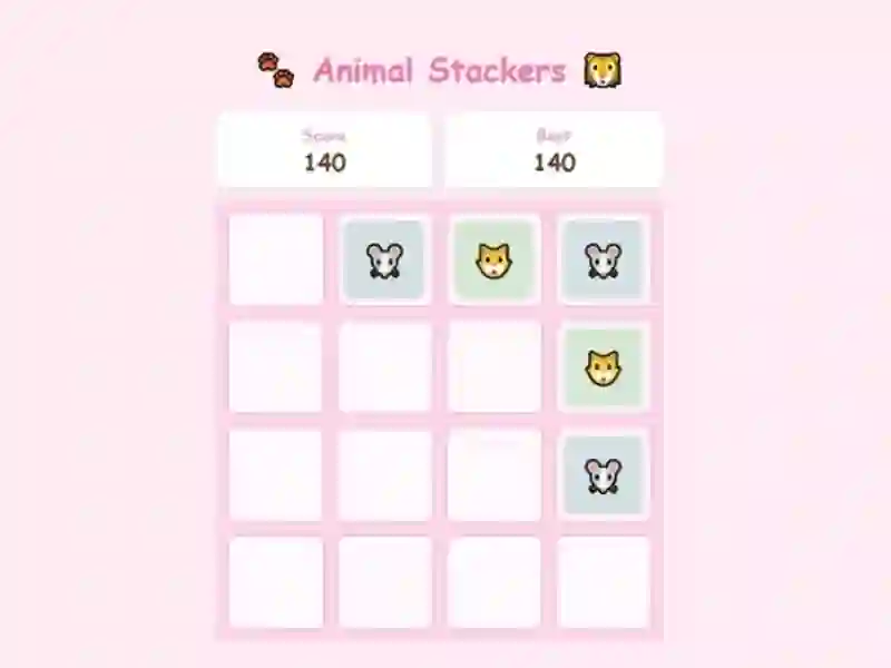 Игра Animal Stackers онлајн