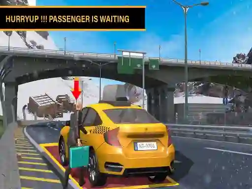 Игра Modern City Taxi Service Simulator онлајн