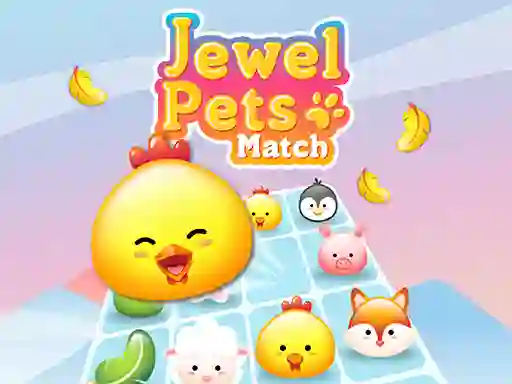 Игра Jewel Pets Match онлајн